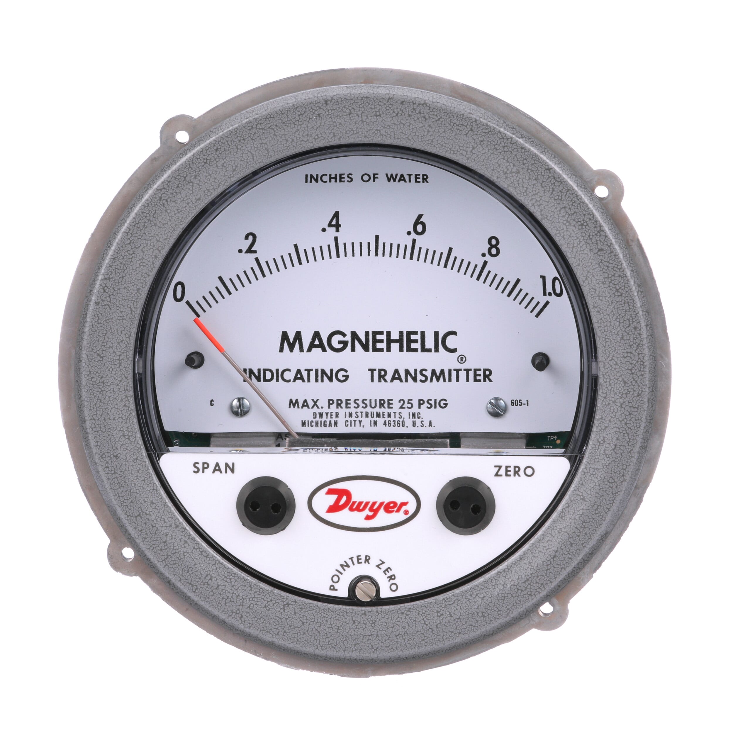 max pressure gauge