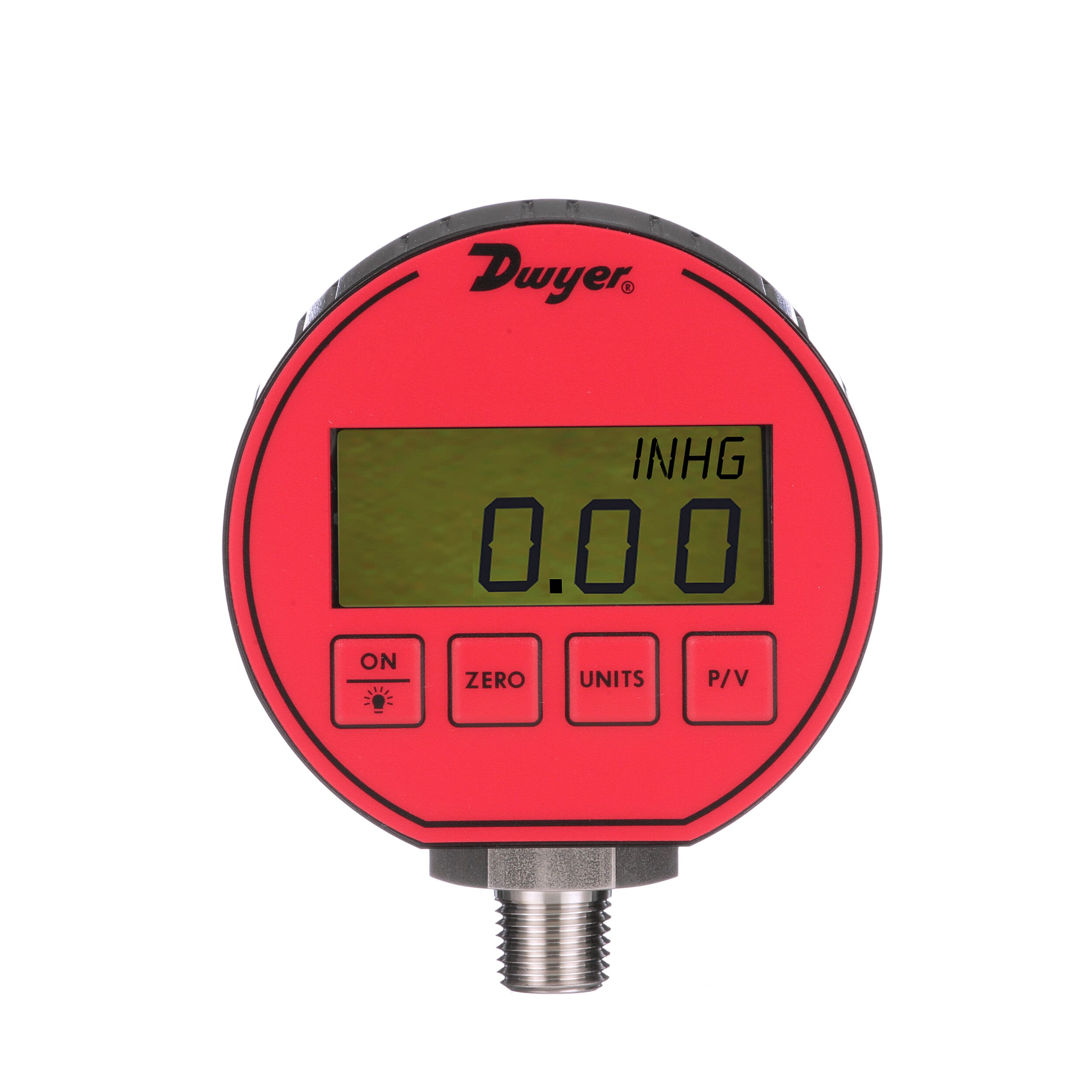 Dwyer DPGWB Series Digital Pressure Gauge with Boot Water Range 0 to 200 psig 